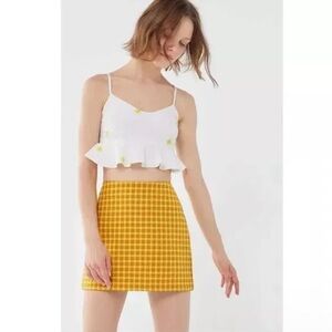 Urban Outfitters Gretchen Pelmet Mini Skirt